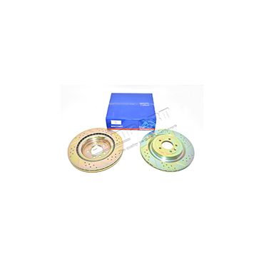 REAR BRAKE DISCS (PAIR) (Britpart) DA4686