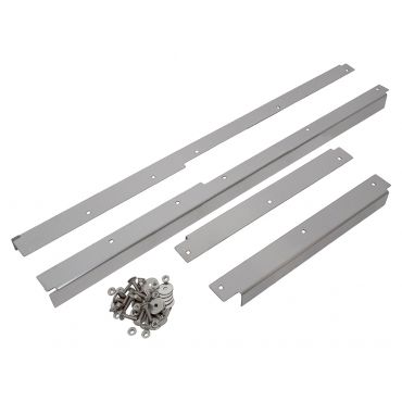 STAINLESS STEEL DOOR THRESHER PLATE KIT 110 CSW/CREW CAB (BRITPART) DA4793B *BRUSHED FINISH*