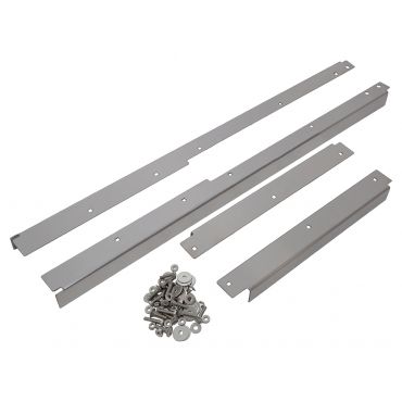 STAINLESS STEEL DOOR THRESHER PLATE KIT 110 CSW/CREW CAB (BRITPART) DA4794 *BRUSHED FINISH*