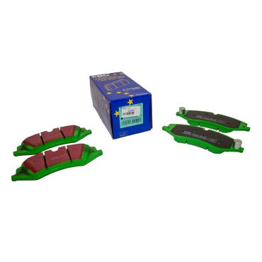 Front Brake Pad Set Green Stuff (EBC) 614123463 DA4838