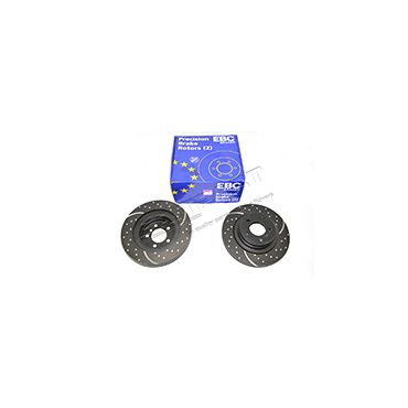 Front Brake Disc L322 3.0 &amp; 4.4 05-09 (EBC) SDB500182 DA4856 *Drilled &amp; Grooved*