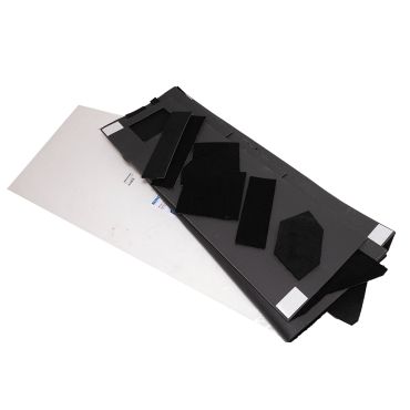 Defender 90 Rear Body Carpet Set With Forward Facing  Seats Cut Away Arches DA4915 