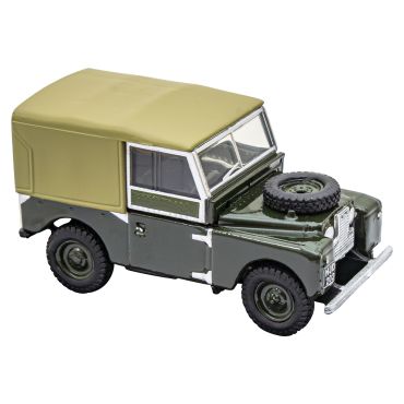 LAND ROVER 88 CANVAS BRONZE GREEN 1:76 - BRITPART DA5435 