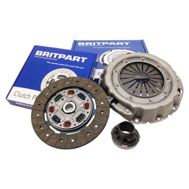 Clutch Kit 3-piece &amp; Fork (Britpart) STC8358KIT LR009366KIT DA5551KIT