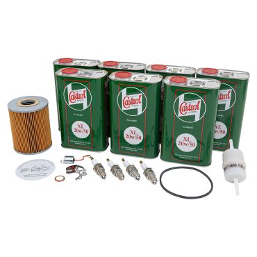 Service Kit - Series 2.25 Petrol - 1964 On (Fixed Points) With Oil (Britpart) DA6032COM