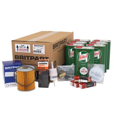 Service Kit - Series 2.25 Petrol - 1964 On (Ducellier Ignition) With Oil (Britpart) DA6034COM