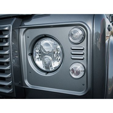 Single 7 Inch Round LED Headlamp RHD (Britpart) DA6282K