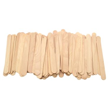 Wooden Mixing Spatulas X 100 - RAPTOR DA6398