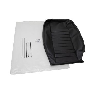 Seat Cover Front Back Black Vinyl 2007 On (Britpart) DA6991