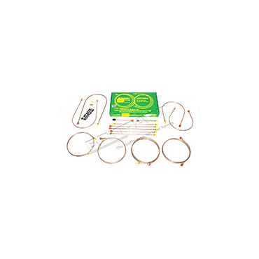Brake Pipe Set (Britpart) Range Rover Classic ABS 1986 up to VIN CA274120 (2-Door) &amp; CA273922 (4-Door) Front Valve &amp; Bypass Valv