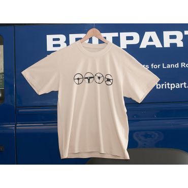 Large Steering Wheels T-shirt (Britpart) DA8073