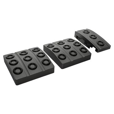 Pedal Kit Billet Aluminium Grey Set of 3  Defender  Td5  2.4  2.2  DA8859