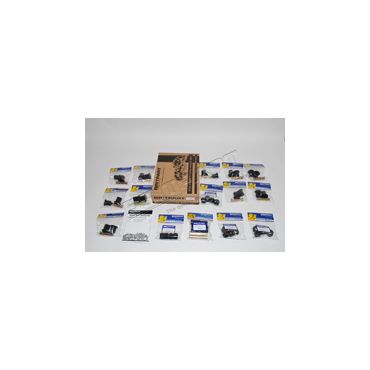 Bush Kit Polyurethane (Black) Series 1/2/3 SWB (Britpart) DC7103