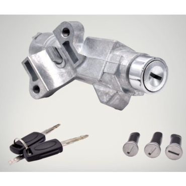 Steering Lock &amp; Door Lock 3 Barrels Kit 02- (Pride) LR077438 