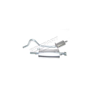 Exhaust Centre and Rear Silencers 200Tdi (Britpart) ESR238