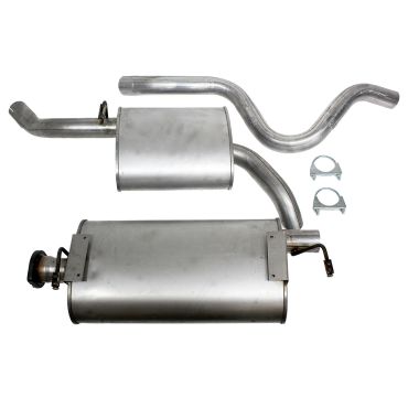 Exhaust Centre And Rear V8 Non Cat 1989On (Britpart) ESR560