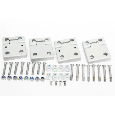 ALUMINIUM REPLACEMENT DOOR HINGE KIT GA1131
