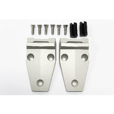 ALUMINIUM BONNET HINGE KIT SILVER GA1152