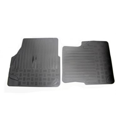 FITTED FRONT RUBBER MATS SET FITS DEFENDER 1983 ON GI051