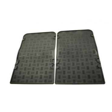 MIDDLE ROW RUBBER MATS - FIT DEF 110 GI058