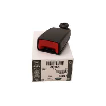 Seat Belt Stalk LH Outer 2nd Row Black (Genuine) LR009305