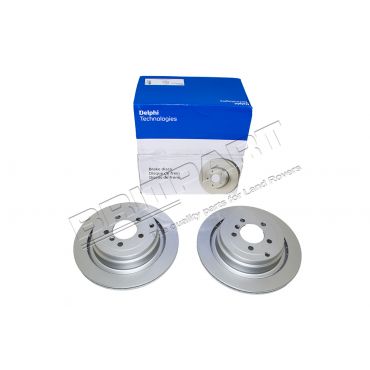 Brake Disc Rear 06- (Delphi) SDB500201AP SDB500202AP LR017804AP LR031844AP *PAIR*