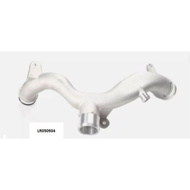 Water Connector Thermostat To Top Coolant Hose (Aftermarket) LR050934 LR050934AL *Alloy*