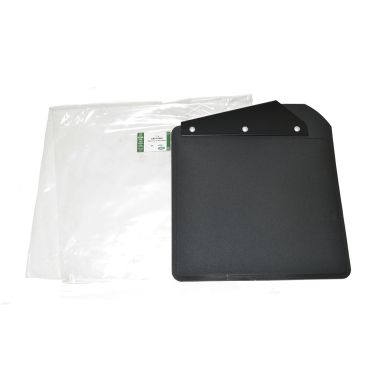 Mudflap Front RH 90/110 With Bracket (Genuine) CAS500180PMA LR032963 LR025438 LR055323