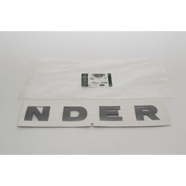 Badge Bonnet Raised 'NDER' (Genuine) LR058430