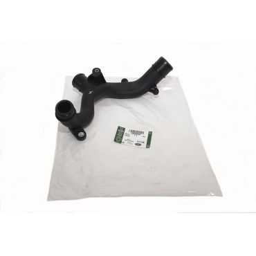 Tube Water Connector Thermostat To Top Coolant Hose (GENUINE) LR090630