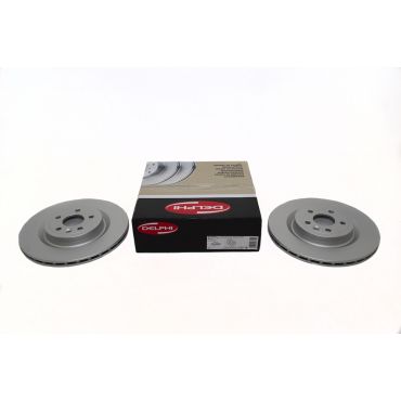 Rear Brake Disc 325MM PAIR (AP) LR090699