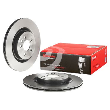Rear Brake Disc 325MM PAIR (Brembo) LR090699