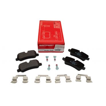 Brake Pad Set Rear (Britpart XS) LR134696 LR021316 LR019627 LR015519 SFP500140 LR016808 LR055454 LR055455 LR032377