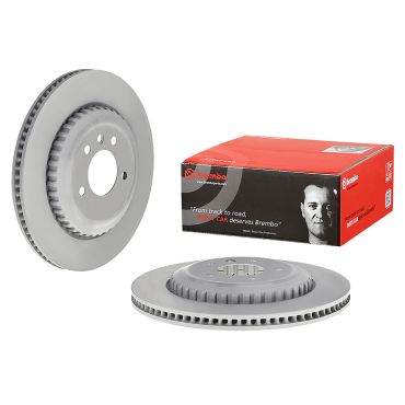Rear Brake Disc (PAIR) 350mm (Brembo) LR187242 LR161905 LR132811  09.D552.23