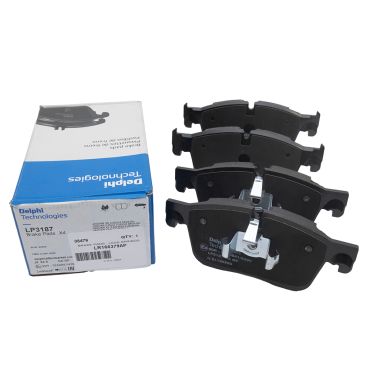 Brake Pads - Less Springs (Delphi) LR166379AP