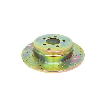 Brake Disc Rear L322 02-05 Drilled & Grooved (Terrafirma) SDB000211CDG LR189029CDG