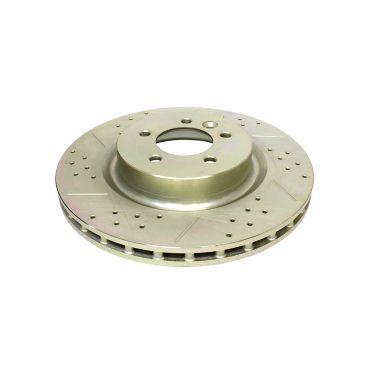 Brake Disc Front 360mmSpotted &amp; Grooved (Terrafirma) SDB000624 LR189032 *See Notes*