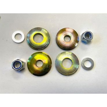 Rear Shock Absorber Upper Mounting Bracket Washer Kit Full (DDS) NRC5602 RYF500210 NRC5603 RYF500220 LR478