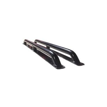 Defender Front Door Protection Bar Set Black (DDS) LRB892