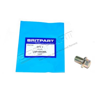 Sump Plug 300Tdi -Late Type Alloy Washer- (Britpart) LSF100040L