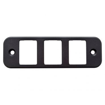 Panel Switch Surround Black Aluminiun (BRITPART) MTC2640