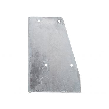GALVANISED CORNER BRACKET LH	(Britpart)  Defender 90/110