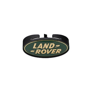 Badge & Plinth Land Rover (Green & Gold) MXC6402