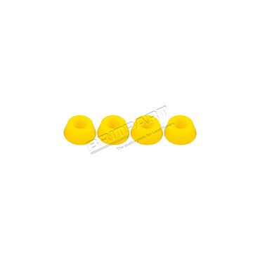 Rear Shock Absorber Bushes Upper x 2 (Poly) (Britpart) NRC5593PY-YELLOW