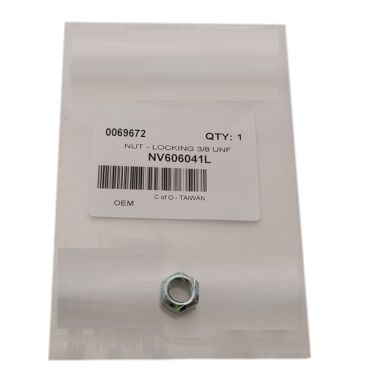 NUT - LOCKING 3/8 UNF (OEM) NV606041L