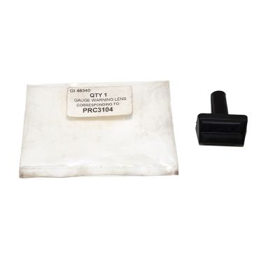GAUGE WARNING LENS PRC3104