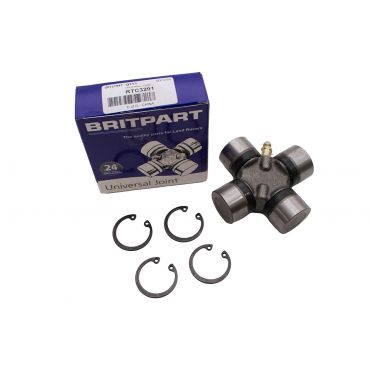 Propshaft UJ 75mm With Greaser (Britpart) GUJ103 GUJ116 RTC3458 RTC3291