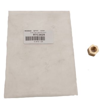 Nut 5/16 UNF Brass (BRITPART) RTC3629