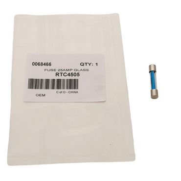 FUSE 25AMP GLASS RTC4505