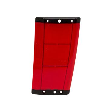 REAR LAMP LENS WITH BLACK EDGES (LUCAS CLASSIC) RTC4589LUCAS